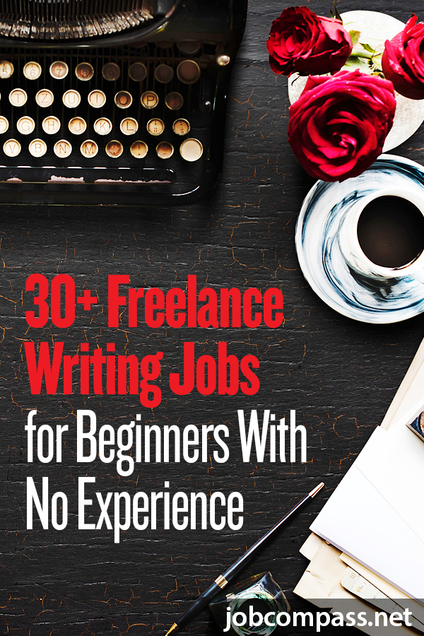 beginner writer jobs