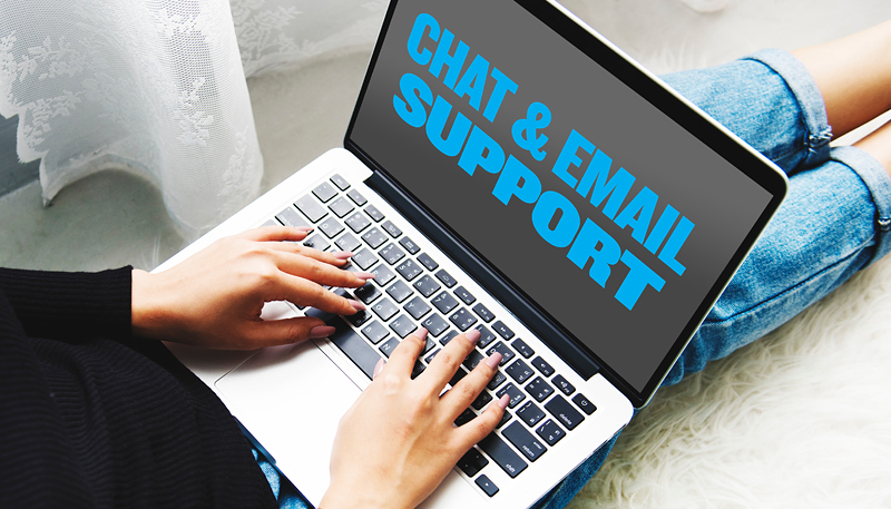 Online chat support jobs at home