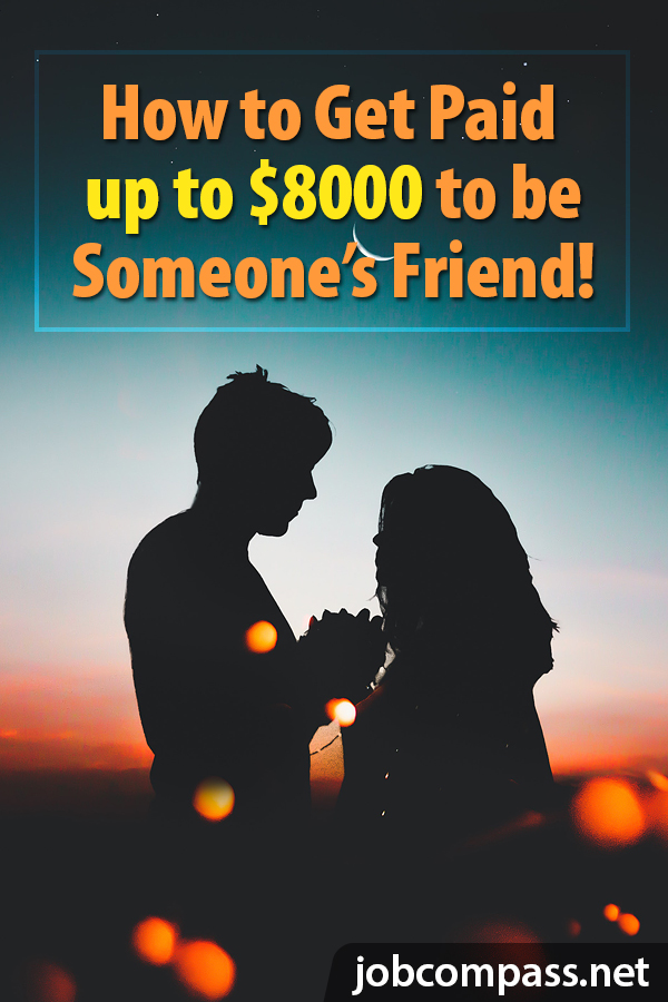 Need extra money? Want a friend? Check out these 3 sites that will allow you to get paid to be a friend. 